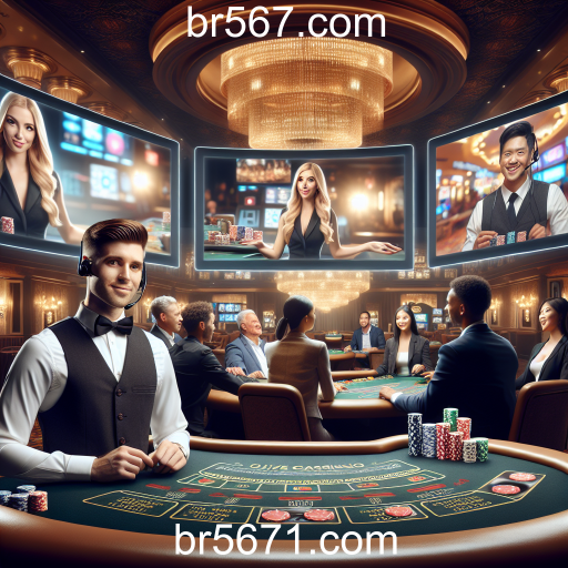 A Experiência Imersiva do Cassino ao Vivo no br567.com